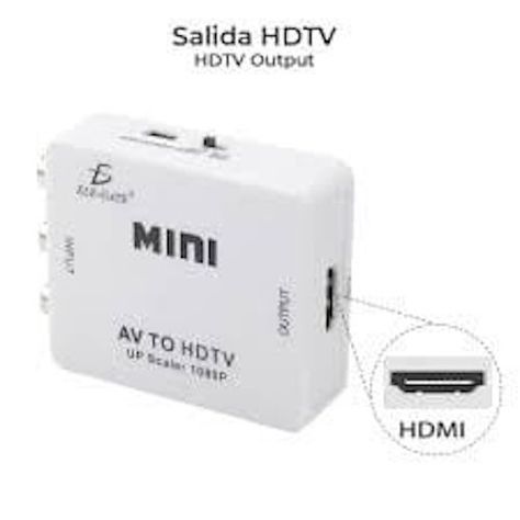Convertidor RCA a HDMI: Ideal para Consolas Retro-5