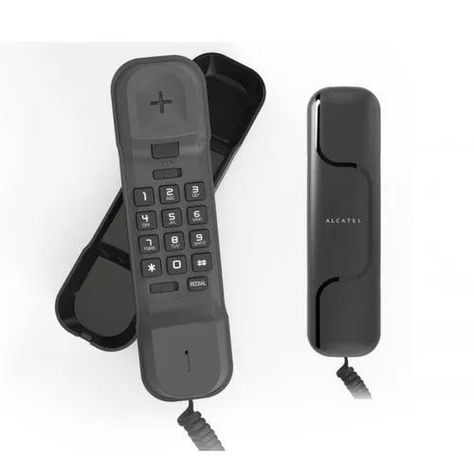 TELEFONO MINI GONDOLA ALCATEL T06 NEGRO-1