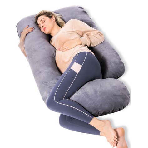 Almohada de embarazo forma de U-0