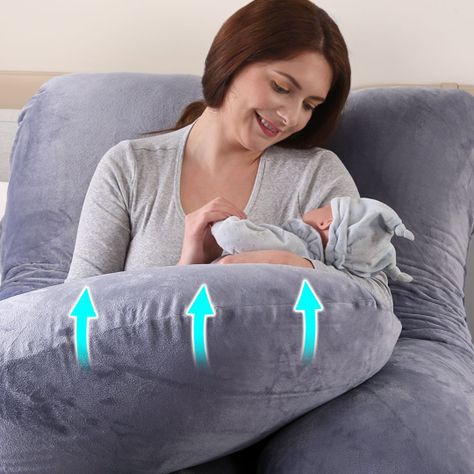 Almohada de embarazo forma de U-3