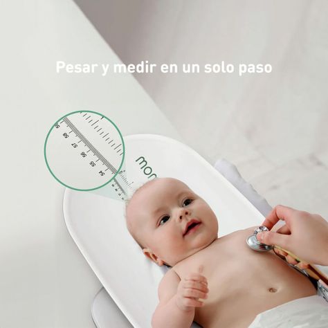 Balanza para Bebé 2 en 1 con Medidor-2