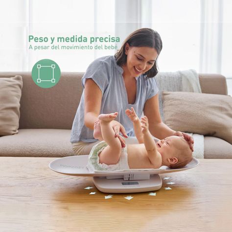 Balanza para Bebé 2 en 1 con Medidor-4