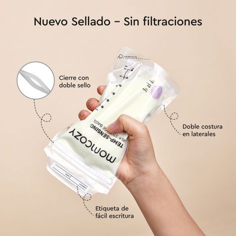 Bolsa para almacenar leche materna x 50 unidades-4