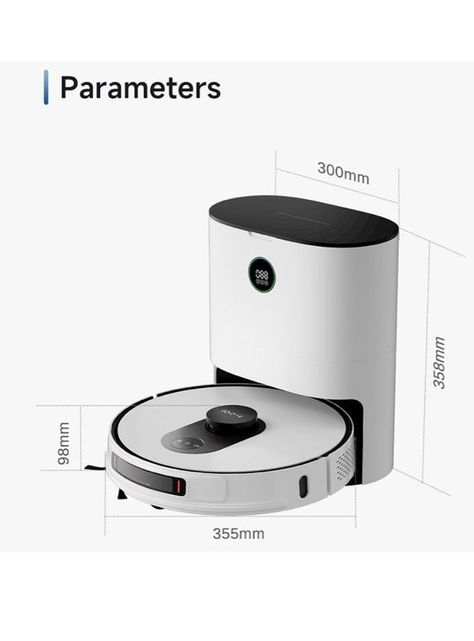 ROIDMI Eve MAX Robot Aspirador y Mop-Cleaner 5000PA-4