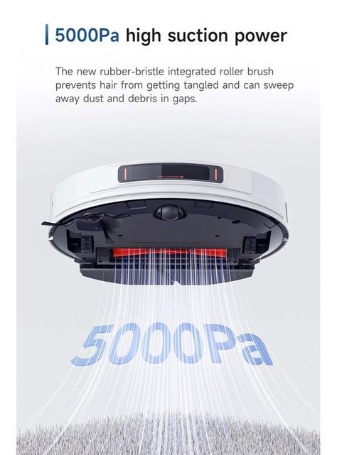 ROIDMI Eve MAX Robot Aspirador y Mop-Cleaner 5000PA-5