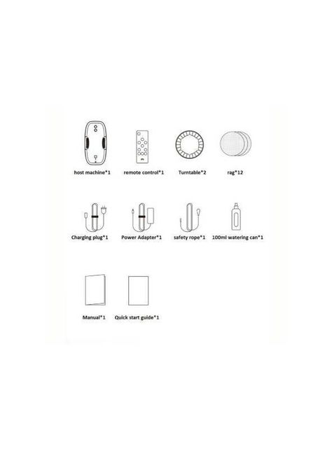 XIAOMI HUTT Robot limpiador de Vidrio HUTT DDC55 3400PA Succion-1