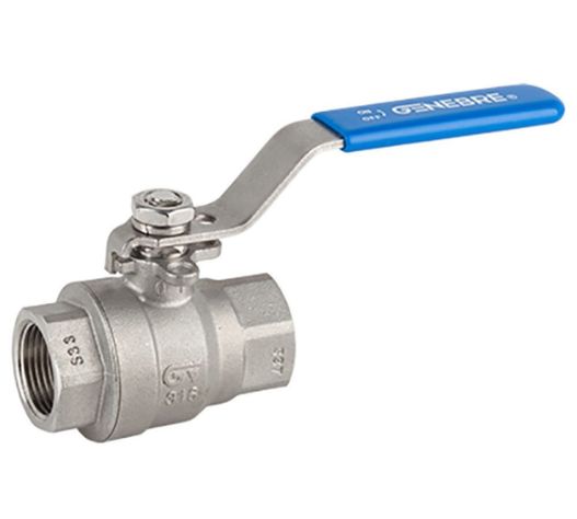 Llave De Paso Con Válvula Esfera Genebre 2014 04 Acero Inox-0