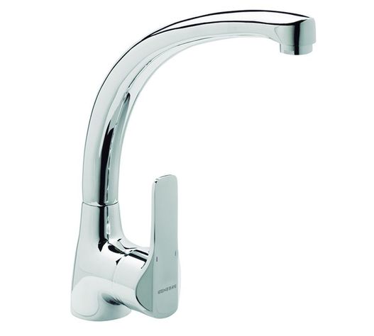 Monomando De Lavaplatos Genebre K8 Acero Inox-0