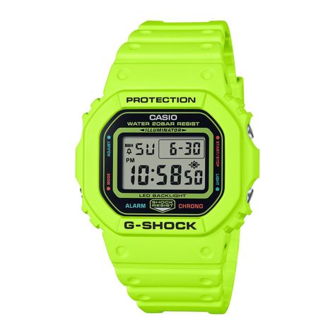 Reloj G-SHOCK DW-5600EP-9DR Resina Hombre Amarillo-0