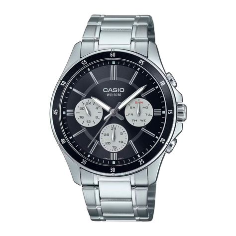 Reloj CASIO MTP-1374D-1A3VDF Acero Hombre Plateado-0