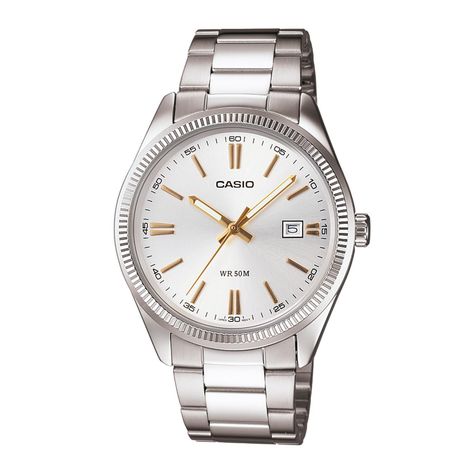 Reloj CASIO MTP-1302D-7A2VDF Acero Hombre Plateado-0