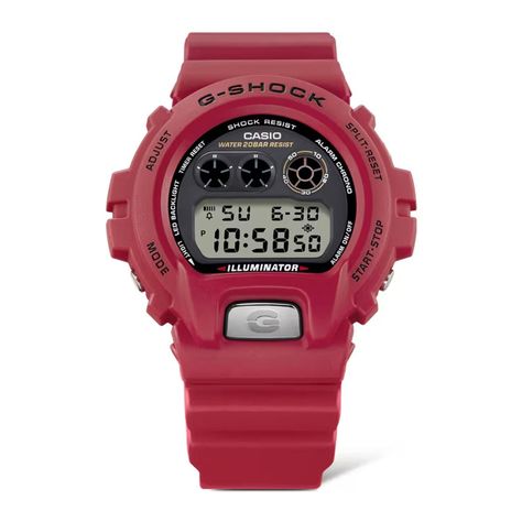 Reloj G-SHOCK DW-6900TR-4DR Resina Hombre Rojo-1