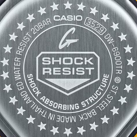 Reloj G-SHOCK DW-6900TR-4DR Resina Hombre Rojo-2