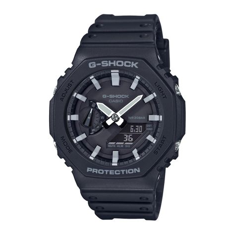 Reloj G-SHOCK GA-2100-1ADR Carbono/Resina Hombre Negro-0