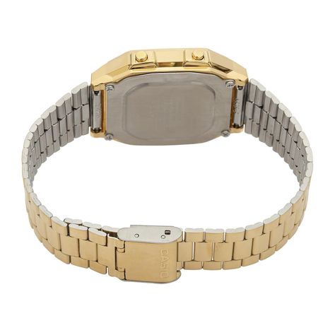 Reloj CASIO A178WGA-1ADF Resina Unisex Dorado-2