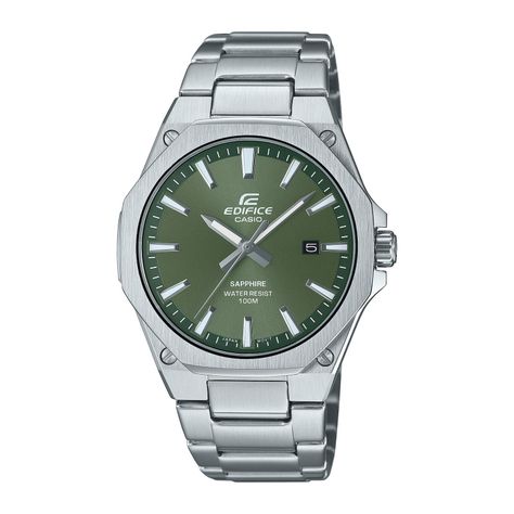 Reloj EDIFICE EFR-S108D-3AVUDF Acero Hombre Plateado-0