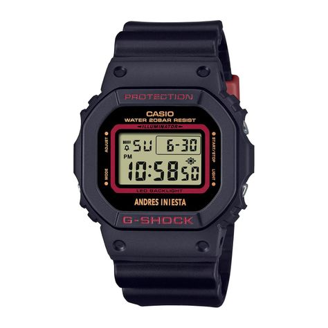 Reloj G-SHOCK DW-5600AI-1DR Resina Hombre Negro-0