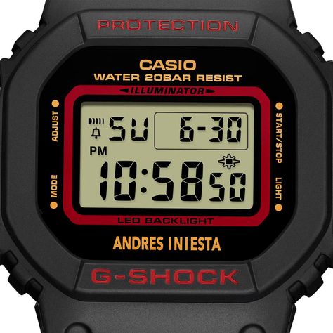 Reloj G-SHOCK DW-5600AI-1DR Resina Hombre Negro-2
