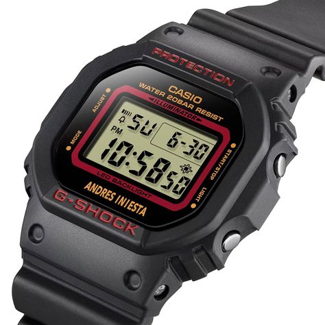 Reloj G-SHOCK DW-5600AI-1DR Resina Hombre Negro-4