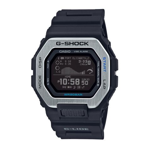 Reloj G-SHOCK GBX-100-1DR Resina/Acero Hombre Negro-0