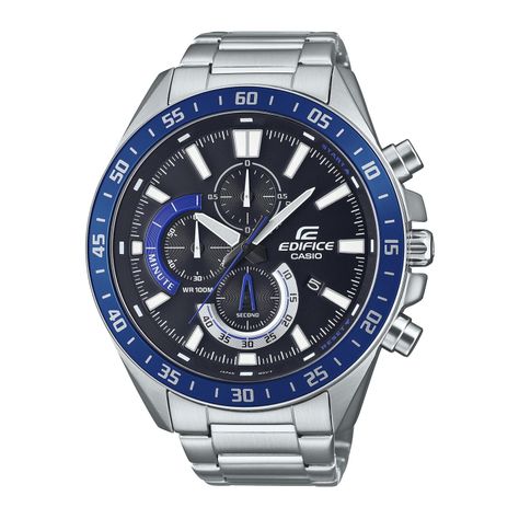 Reloj EDIFICE EFV-620D-1A2VUDF Acero Hombre Plateado-0