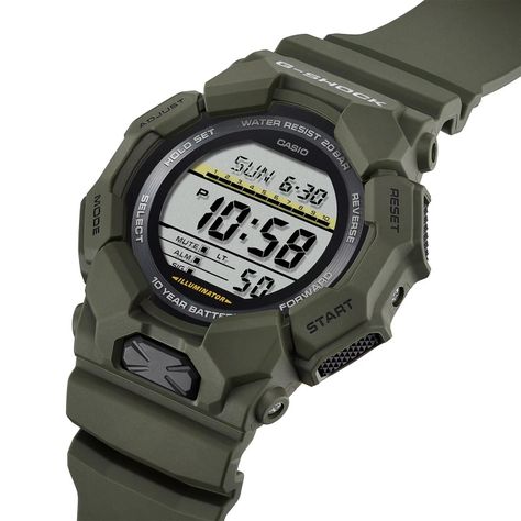 Reloj G-SHOCK GD-010-3DR Carbono/Resina Hombre Verde-3