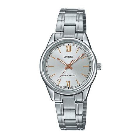Reloj CASIO LTP-V005D-7B2UDF Acero Mujer Plateado-0