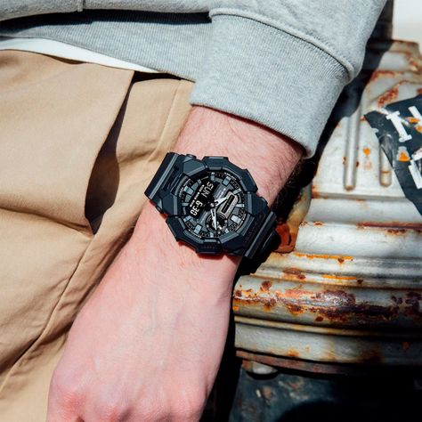 Reloj G-SHOCK GA-010-1A1DR Resina Hombre Negro-2