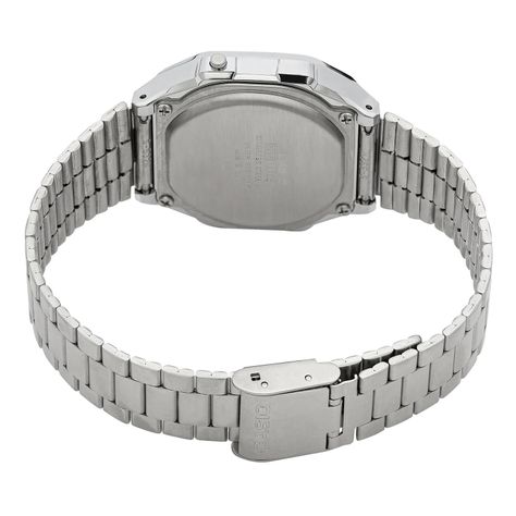 Reloj CASIO A168WA-1WDF Resina/Cromado Unisex Plateado-2