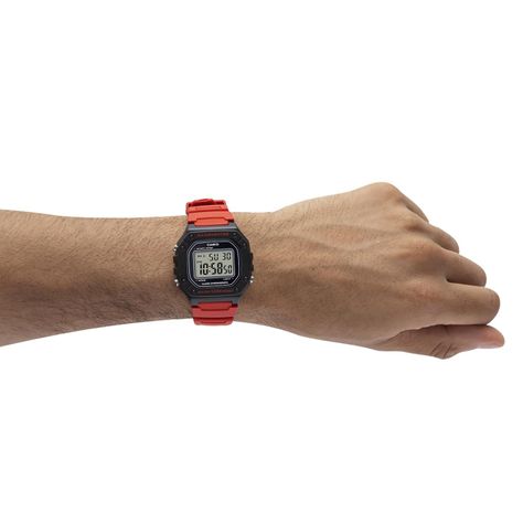 Reloj CASIO W-218H-4BVDF Resina Hombre Negro-3