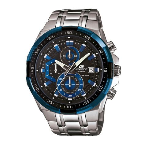 Reloj EDIFICE EFR-539D-1A2VUDF Acero Hombre Plateado-0