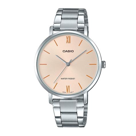 Reloj CASIO LTP-VT01D-4BUDF Acero Mujer Plateado-0