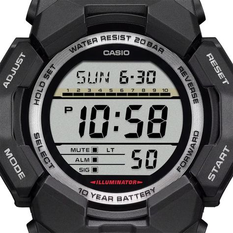 Reloj G-SHOCK GD-010-1DR Carbono/Resina Hombre Negro-2