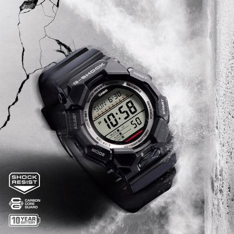 Reloj G-SHOCK GD-010-1DR Carbono/Resina Hombre Negro-6