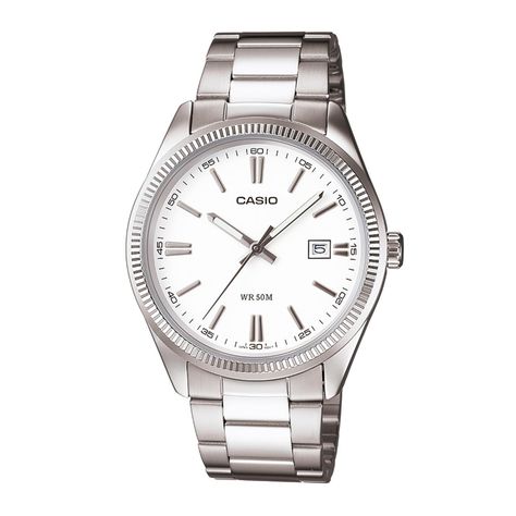 Reloj CASIO MTP-1302D-7A1VDF Acero Hombre Plateado-0