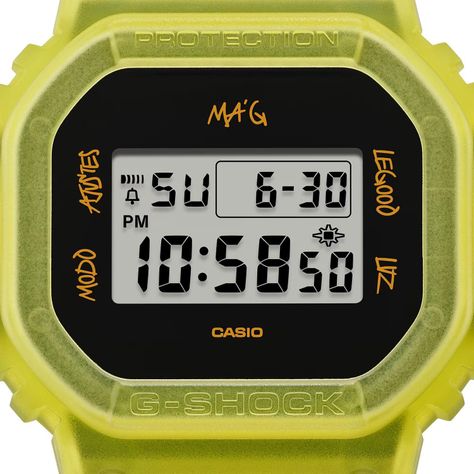 Reloj G-SHOCK DWE-5600JB-1A9DR Carbono/Resina Hombre Amarillo-2