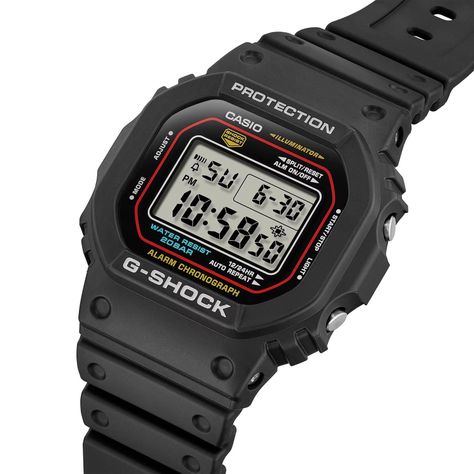 Reloj G-SHOCK DW-5600RL-1DR Resina Hombre Negro-3