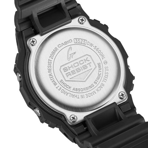 Reloj G-SHOCK DW-5600RL-1DR Resina Hombre Negro-4