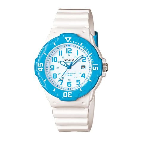 Reloj CASIO LRW-200H-2BVDF Resina Juvenil Blanco-0