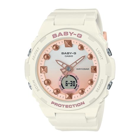 Reloj BABY-G BGA-320-7A1DR Resina Mujer Blanco-0