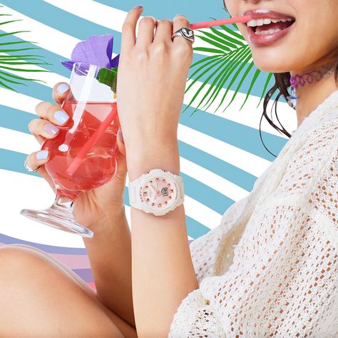 Reloj BABY-G BGA-320-7A1DR Resina Mujer Blanco-2