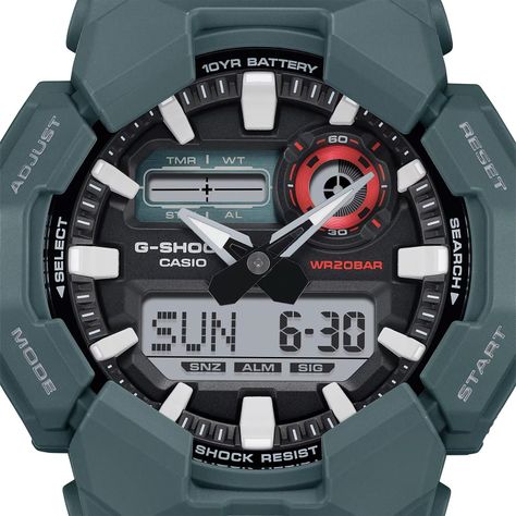 Reloj G-SHOCK GA-010-2ADR Carbono/Resina Hombre Azul-2