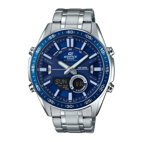 Reloj EDIFICE EFV-C100D-2AVDF Acero Hombre Plateado-0