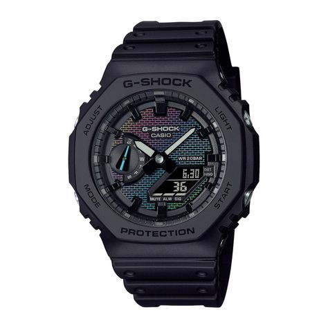 Reloj G-SHOCK GA-2100RW-1ADR Resina Hombre Negro-0