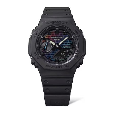 Reloj G-SHOCK GA-2100RW-1ADR Resina Hombre Negro-1