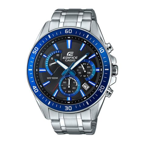 Reloj EDIFICE EFR-552D-1A2VUDF Acero Hombre Plateado-0