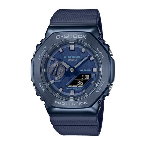 Reloj G-SHOCK GM-2100N-2ADR Resina/Acero Hombre Azul-0
