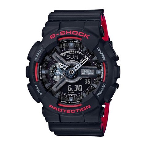 Reloj G-SHOCK GA-110HR-1ADR Resina Hombre Negro-0