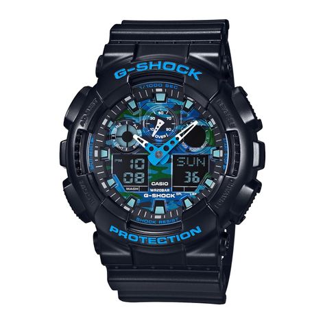 Reloj G-SHOCK GA-100CB-1ADR Resina Hombre Negro-0