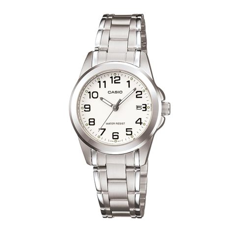Reloj CASIO LTP-1215A-7B2DF Acero Mujer Plateado-0